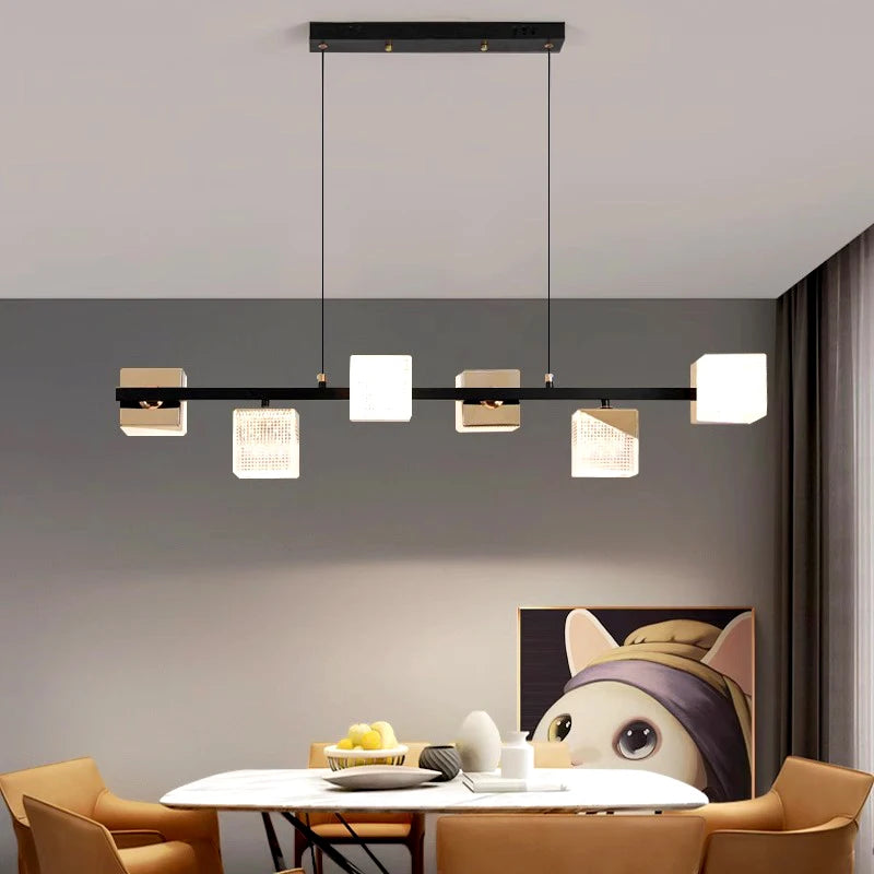 lustres modernes led suspendus pour éclairage intérieur