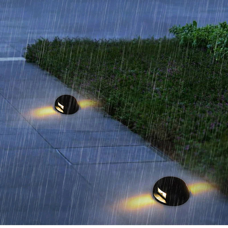 Outdoor floor lights, waterproof underground lights, led aisle, trail lights, stairs, hole-free garden lights, lawn steps