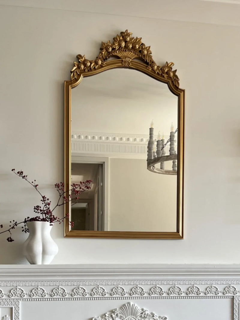 miroir rétro européen décoratif design créatif luxe grand HD