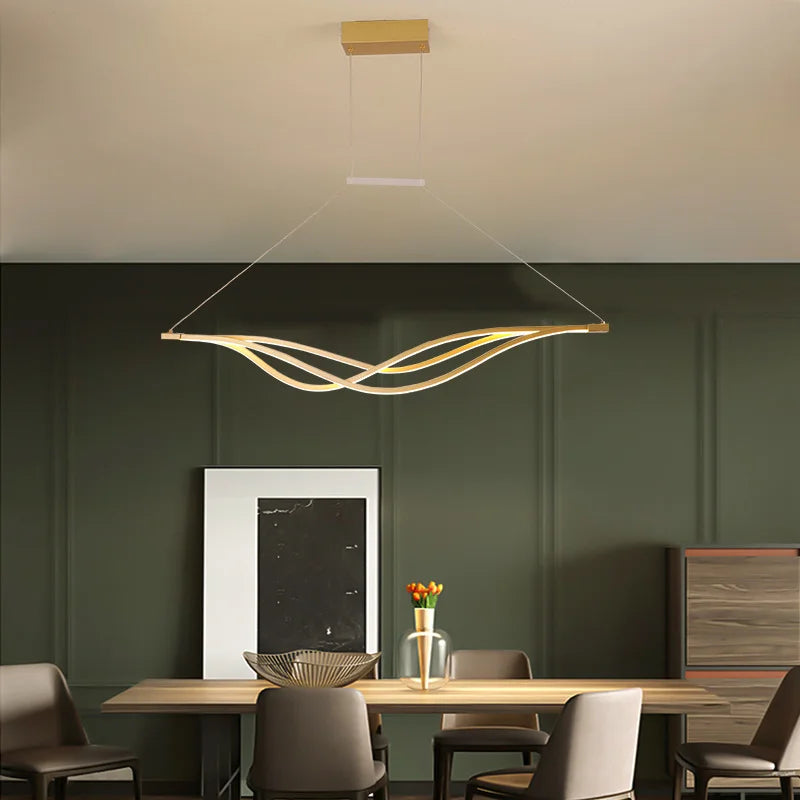 lustre moderne led décoratif pour restaurants et espaces intérieurs