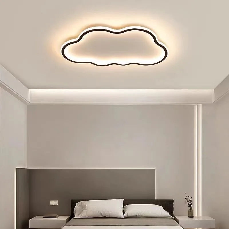 lampe led moderne en forme de nuage pour décoration d'enfants