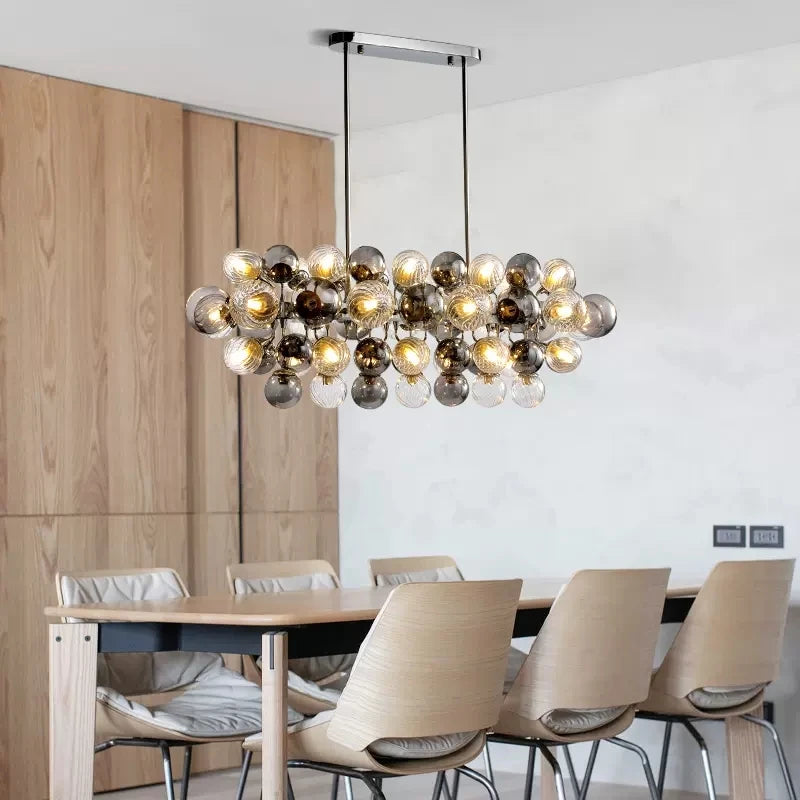 2024 Modern Originality LED Chandelier For Dining Room Living Room Bar Kitchen Magic Bean Molecular Lamp