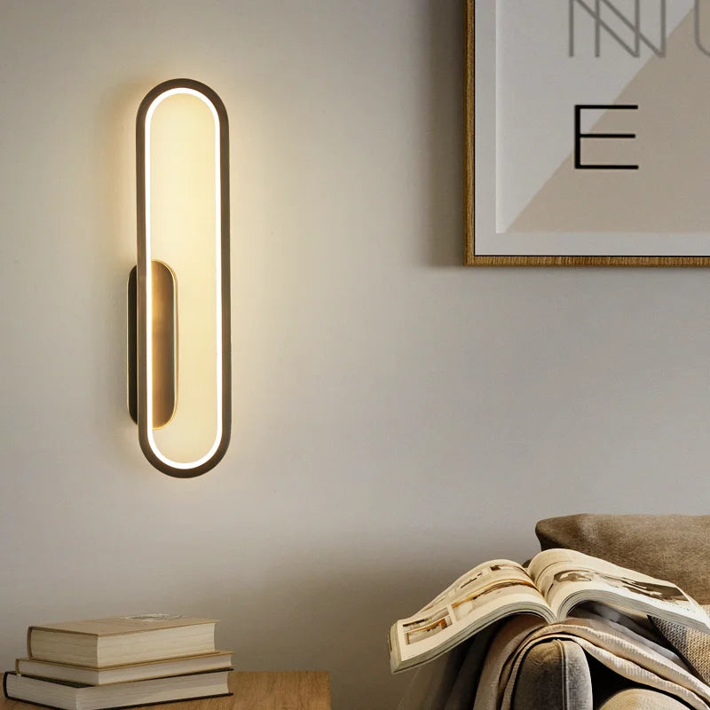 applique moderne nordique en cuivre luxe led décoratif