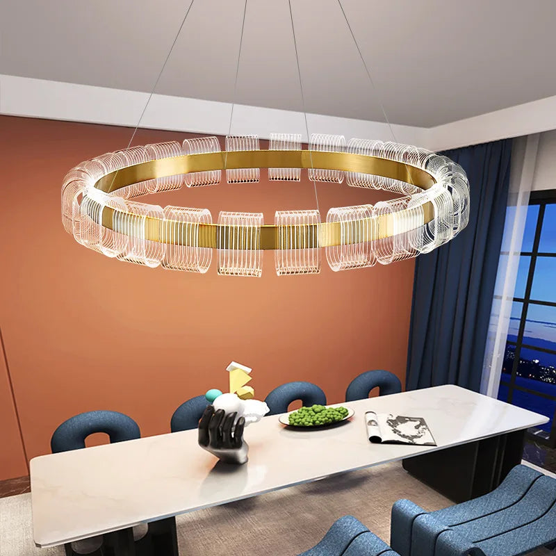 plafonnier led suspendu design moderne luminaire décoratif nouveauté 2023