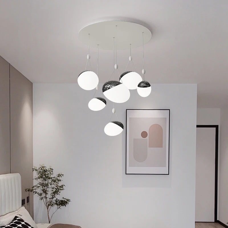 lustre moderne nordique minimaliste pour villa duplex loft