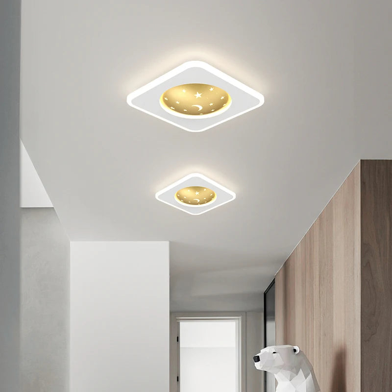 plafonnier led encastré nordique minimaliste post-moderne luxe