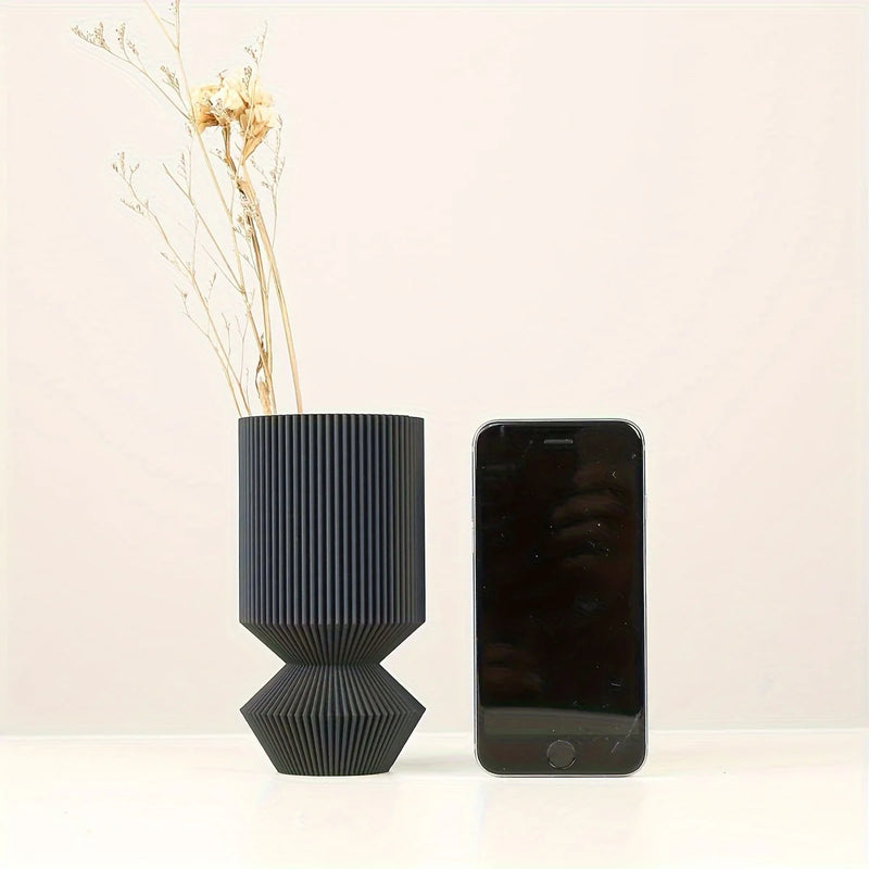 vase nordique en plastique design élégant pour décoration intérieure