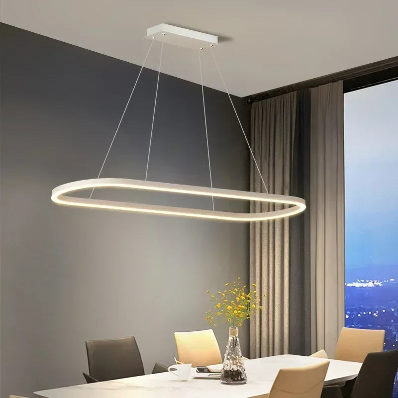 suspension à led moderne pour décoration intérieure élégante