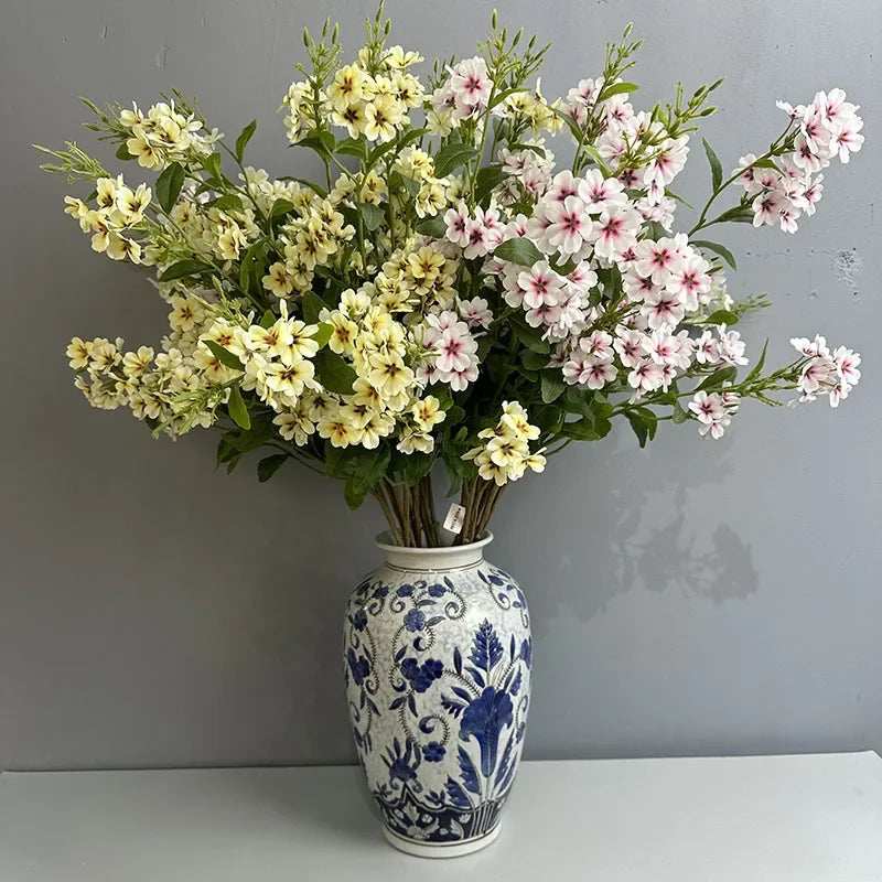 fleurs artificielles en soie pour décorations de mariage et événements