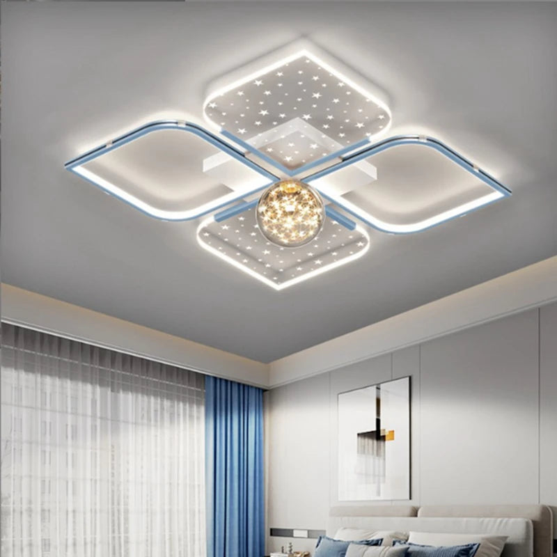 plafonnier led luxueux pour un éclairage moderne intérieur