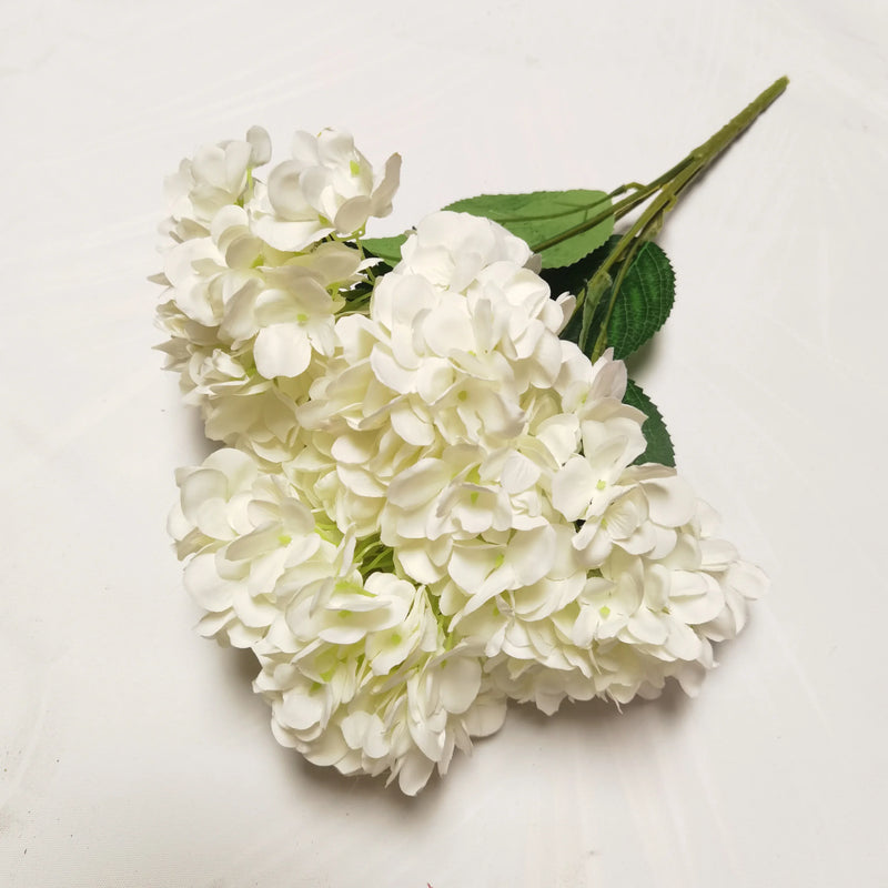 bouquets d'hortensias artificiels en soie pour décoration florale