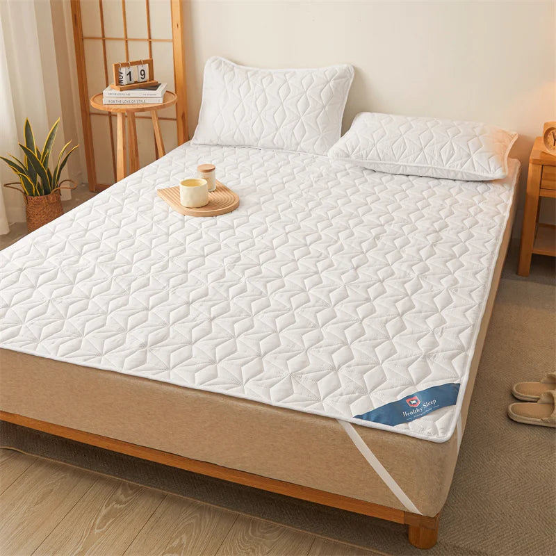 surmatelas imperméable avec élastique pour lit simple ou double