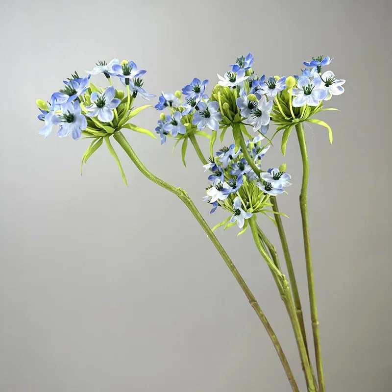 fleurs artificielles en soie velours pour décoration élégante