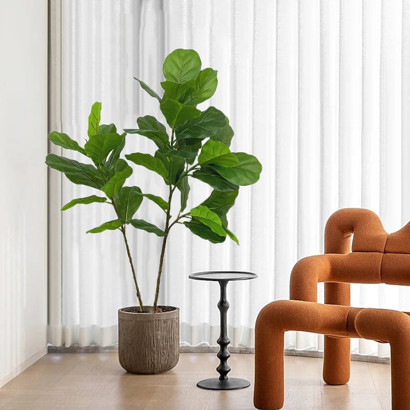 branche de ficus artificiel pour décoration intérieure et extérieure