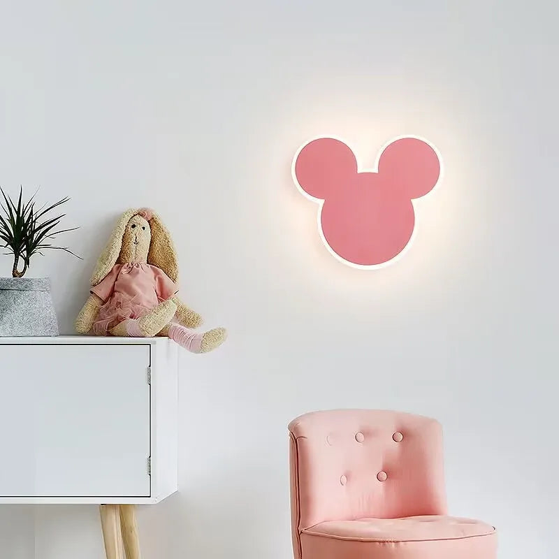 applique murale moderne mickey pour enfants décoration intérieure