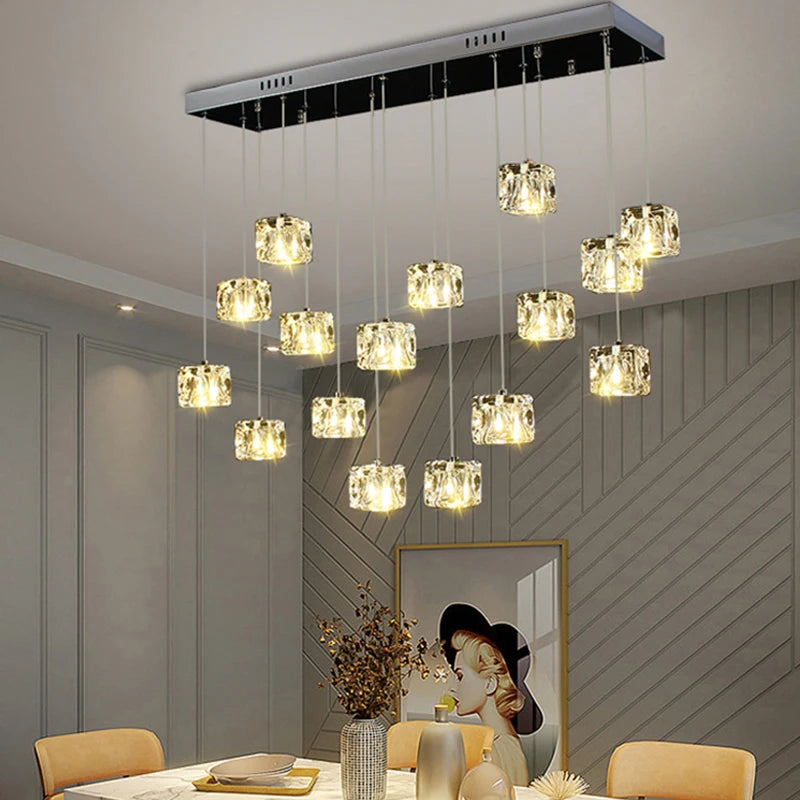 lustre led design pour éclairage intérieur moderne et élégant