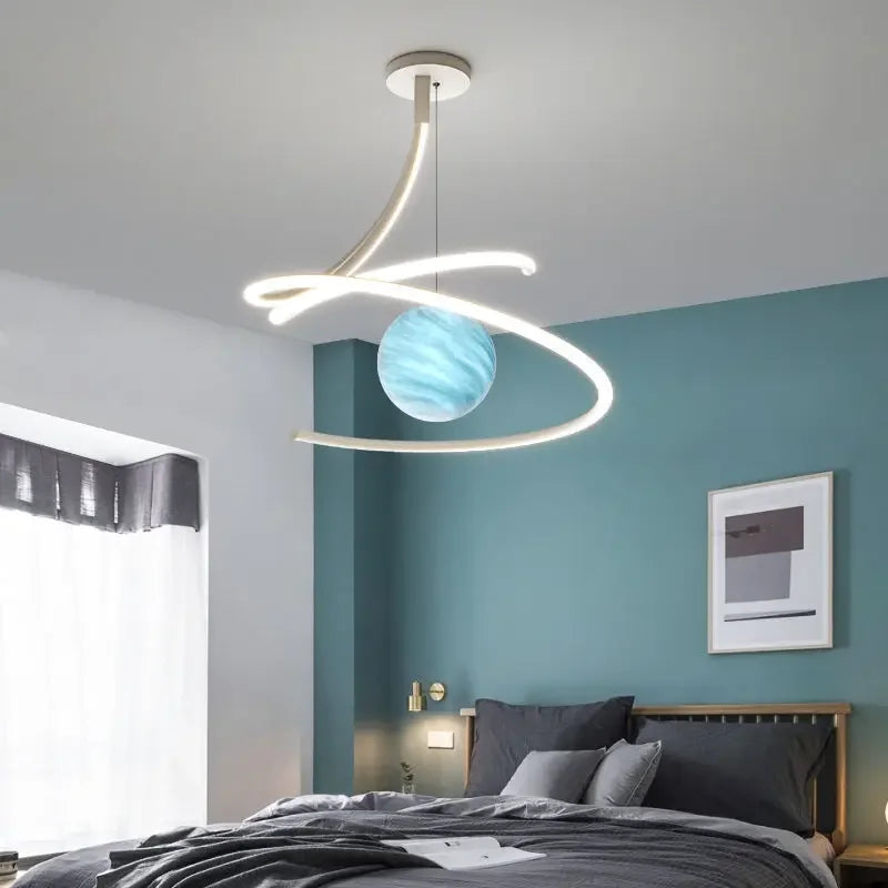 plafonnier led moderne créatif pour décoration intérieure