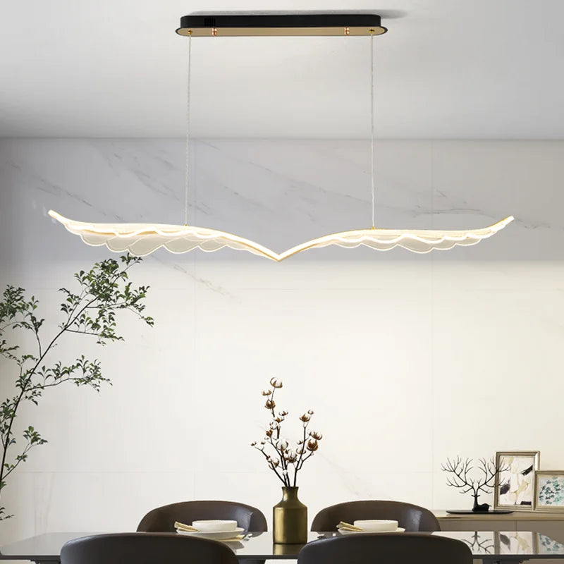 lustre moderne en acrylique pour restaurant et bar 2024