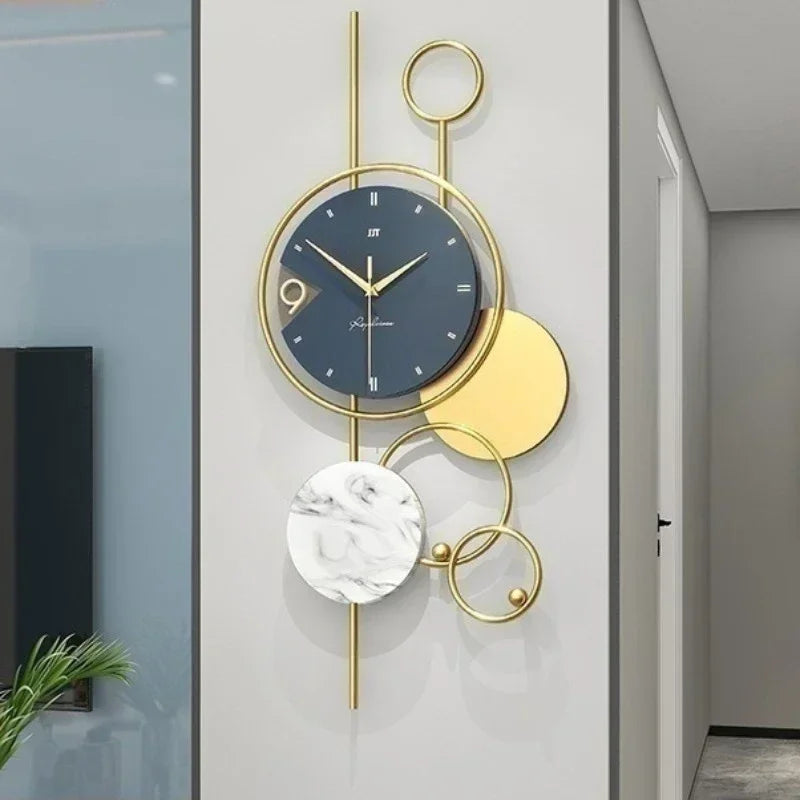 horloge murale moderne et élégante pour décoration intérieure