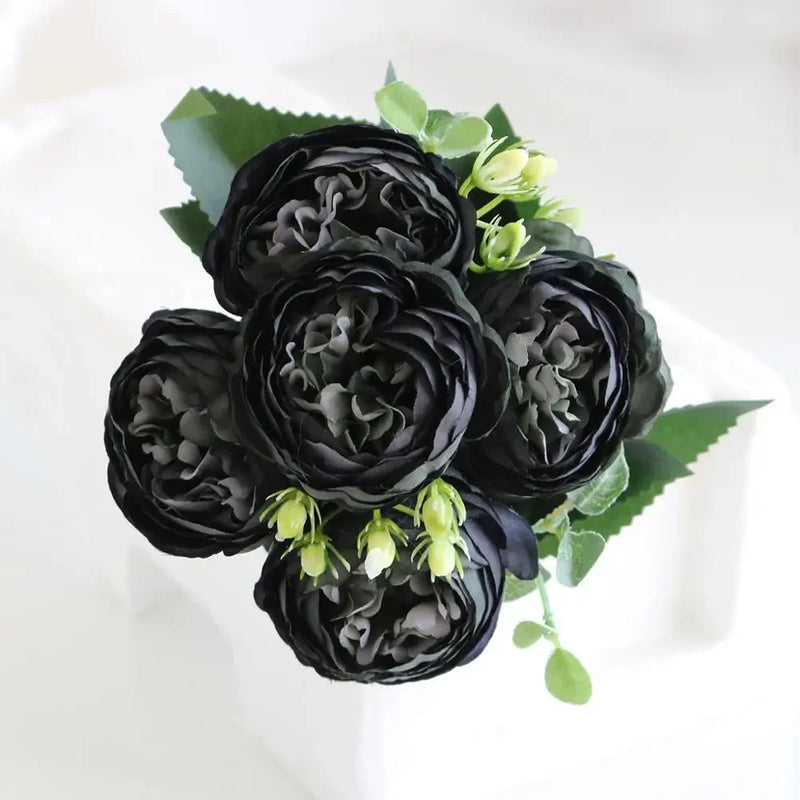 petit bouquet de fleurs artificielles pour décoration printanière et mariage