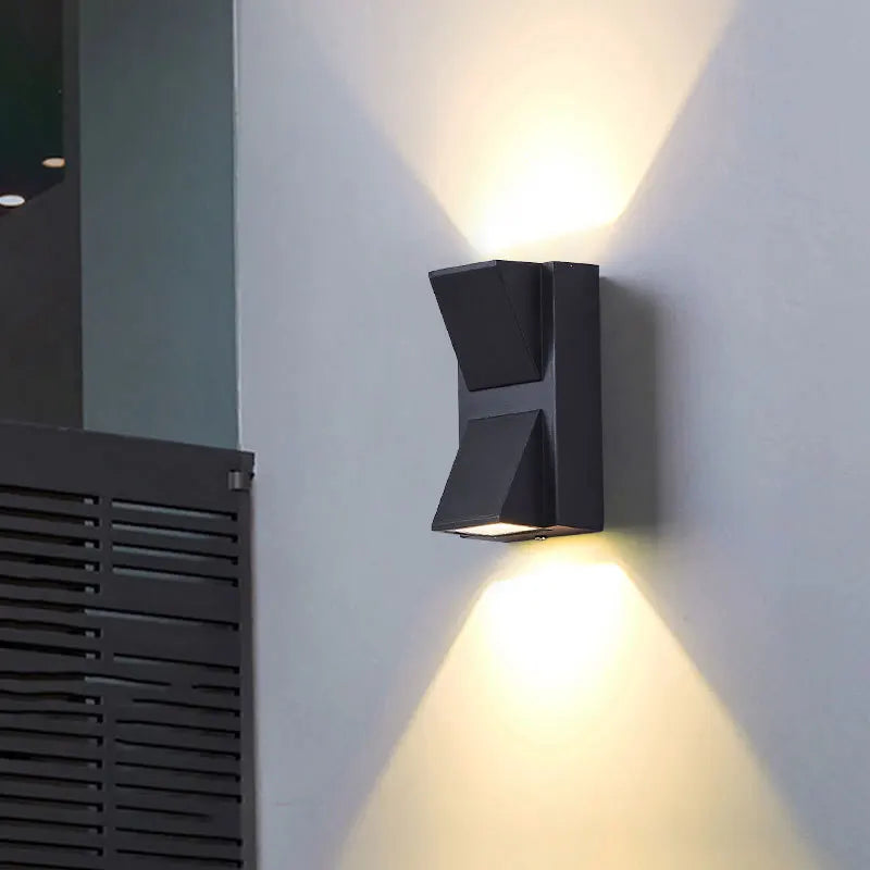 applique murale led extérieure moderne étanche pour jardin et balcon