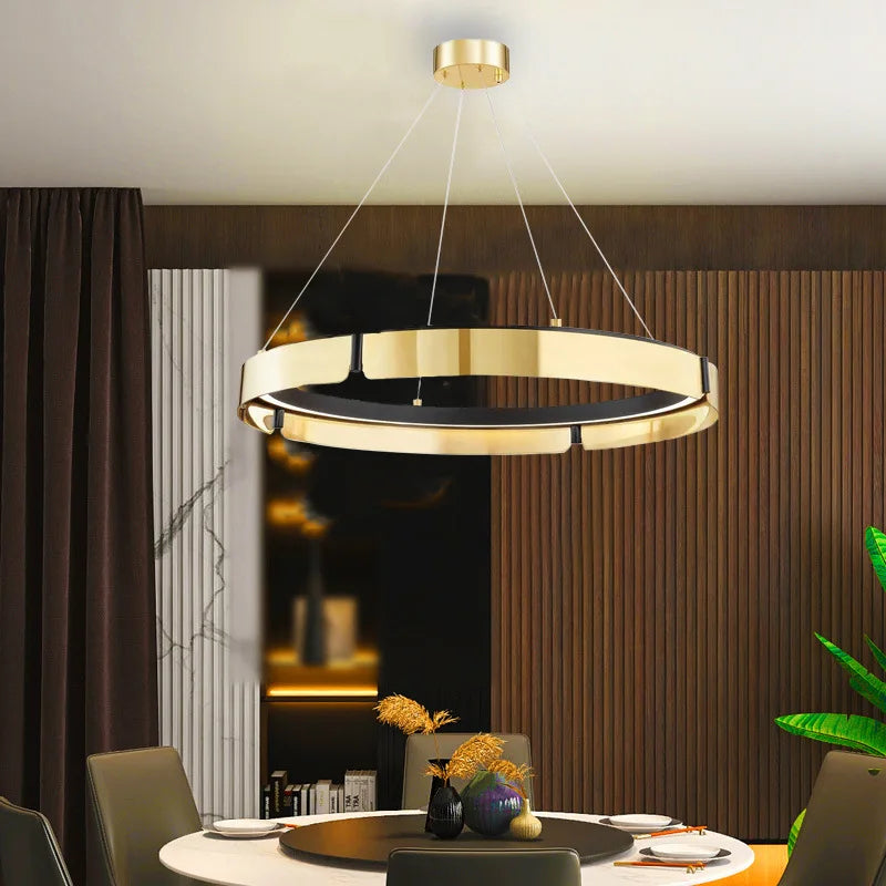 plafonnier led rond design moderne minimaliste luminaire