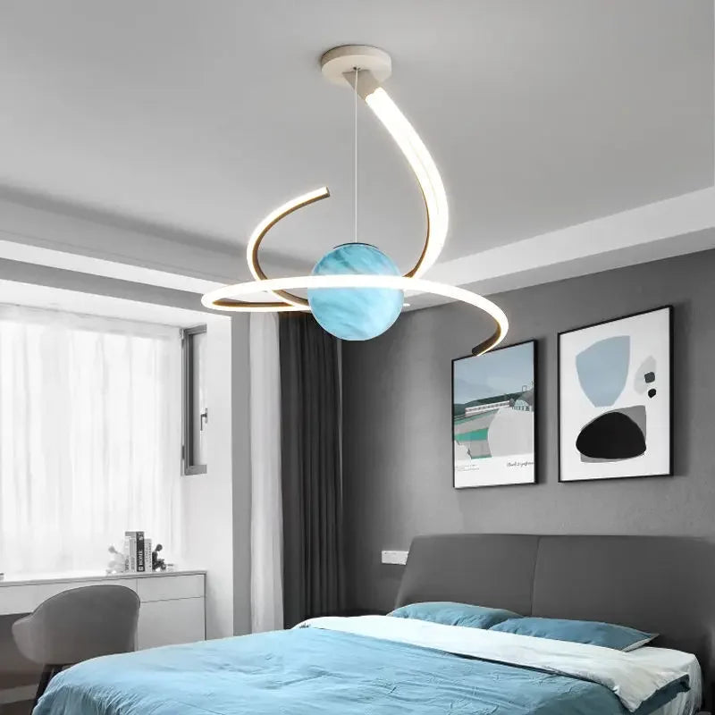 plafonnier led moderne créatif pour décoration intérieure