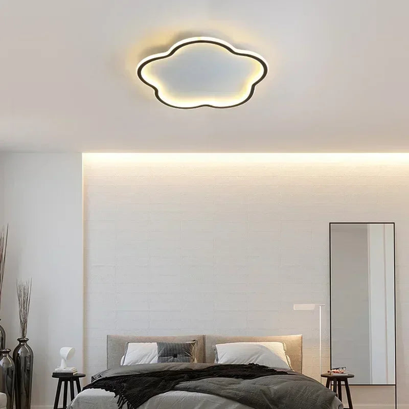 lustre moderne à leds pour décoration intérieure élégante