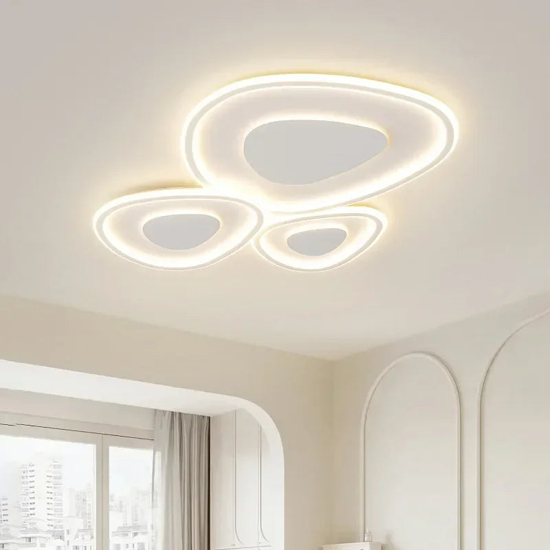 lustre moderne à leds pour décoration intérieure élégante et tendance