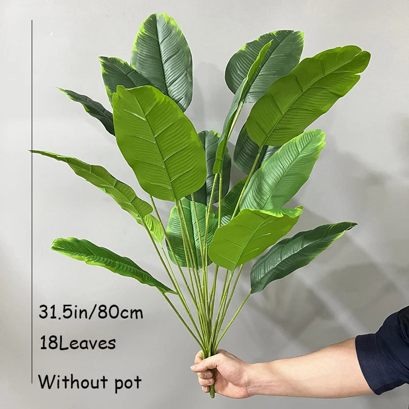 plante artificielle tropicale pour décoration intérieure et extérieure