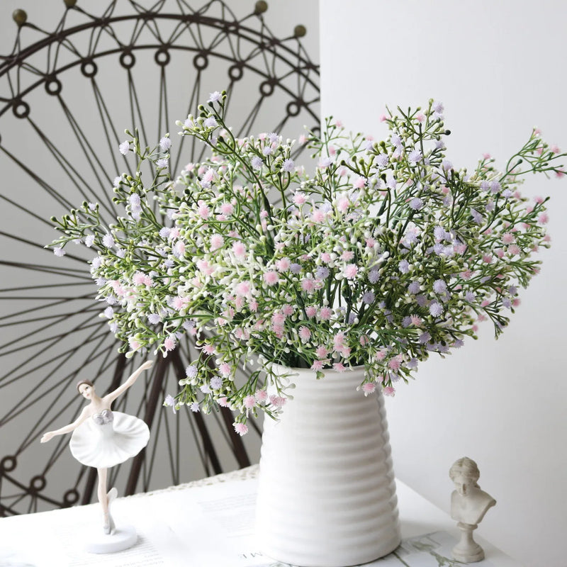 bouquets de gypsophile artificielle pour décoration intérieure et extérieure