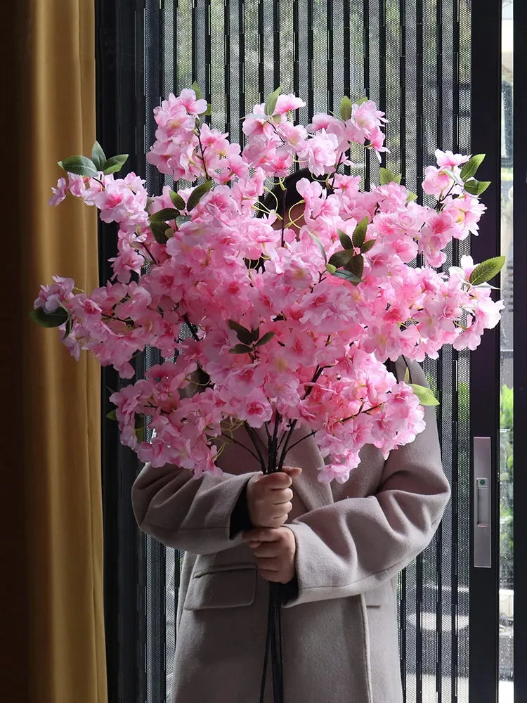 branche de fleur de cerisier artificielle pour décoration douce