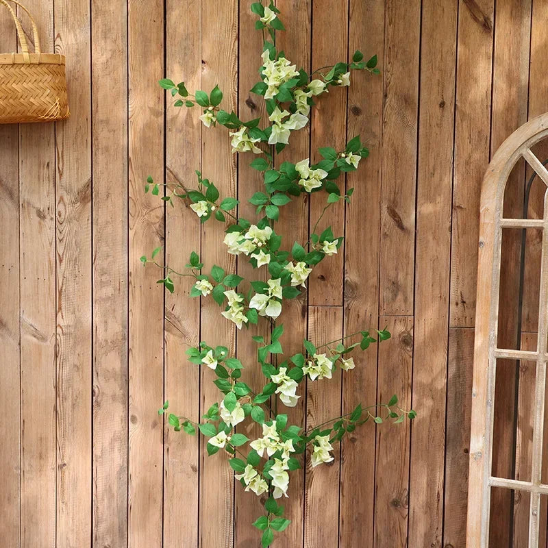 fleurs artificielles vignes prunes pour décoration fête et festival