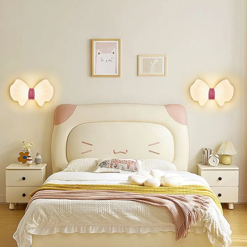 applique murale nordique nœud papillon pour chambre enfant