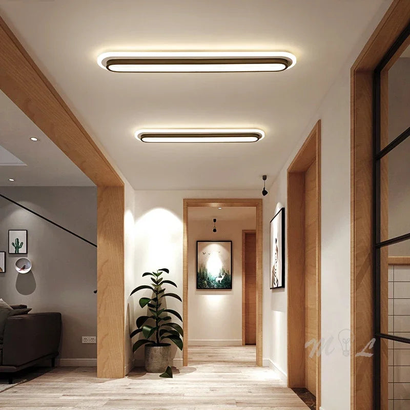 plafonnier moderne à led pour éclairage intérieur décoratif