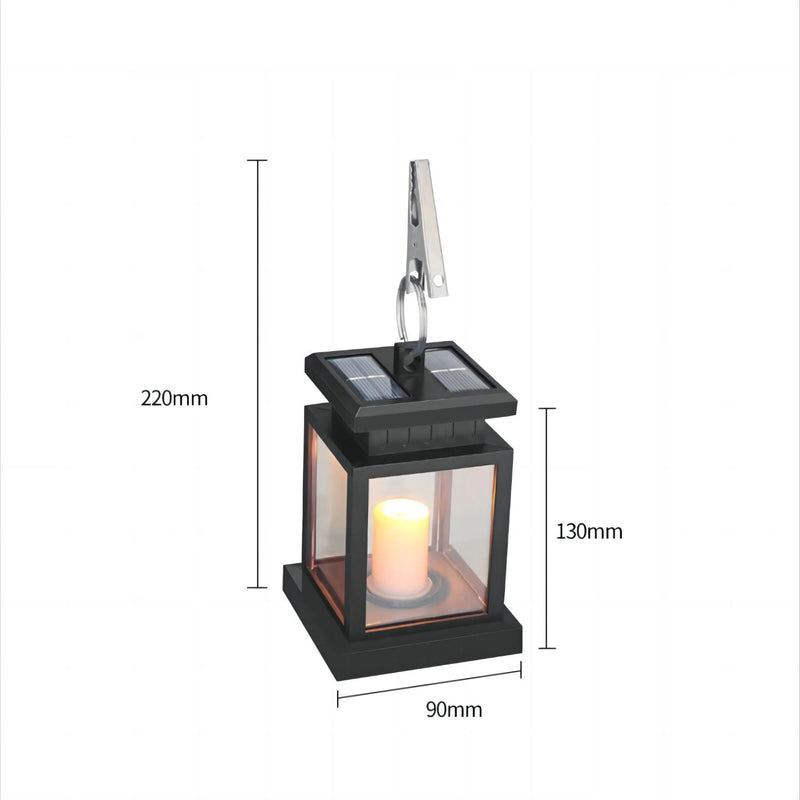 lampes solaires à led pour jardin et extérieur décoratif