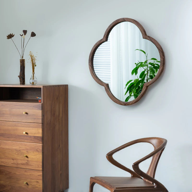 miroirs décoratifs en bois pour maquillage et décoration intérieure