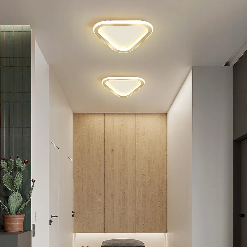 plafonnier moderne doré pour décoration intérieure et luminaires