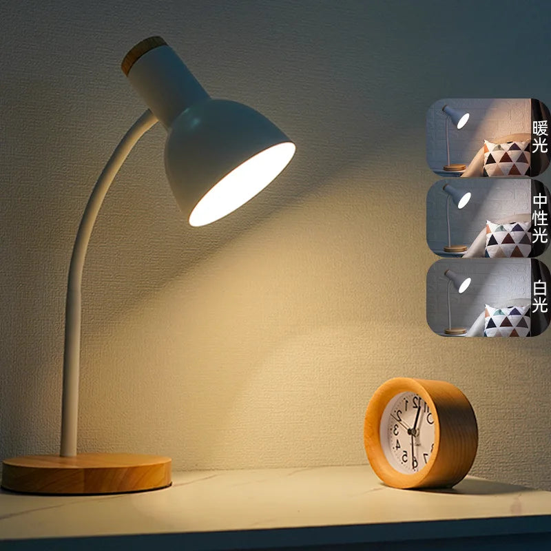 Lampe de bureau LED avec pince - Lampe de protection des yeux LED- Lampe de  travail