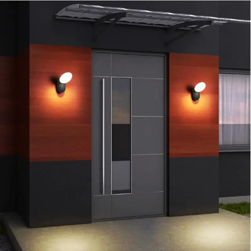 applique murale extérieure étanche avec éclairage led moderne