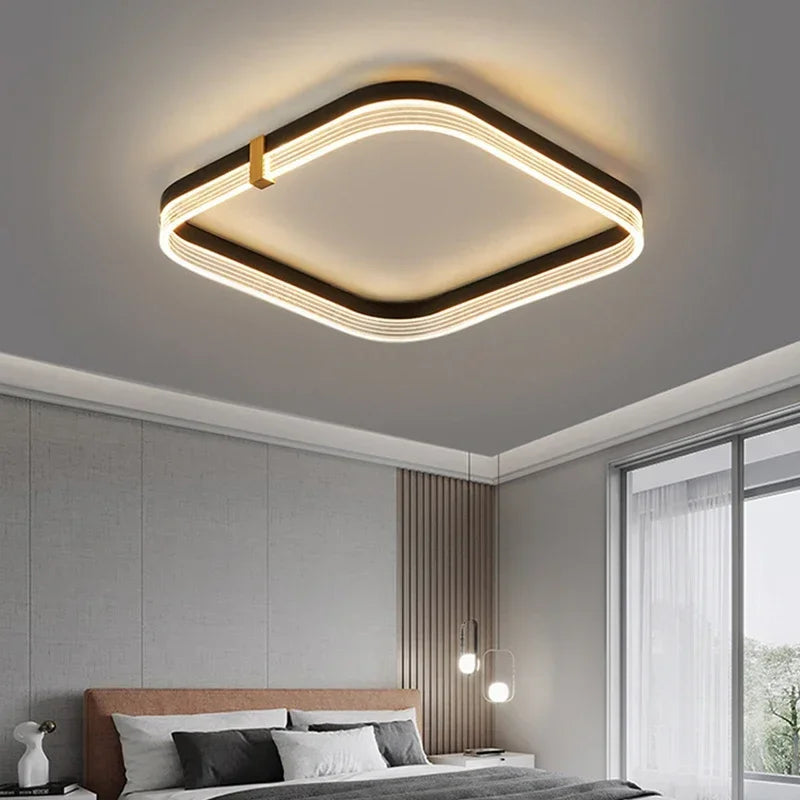 plafonnier led moderne pour décoration d'intérieur élégante