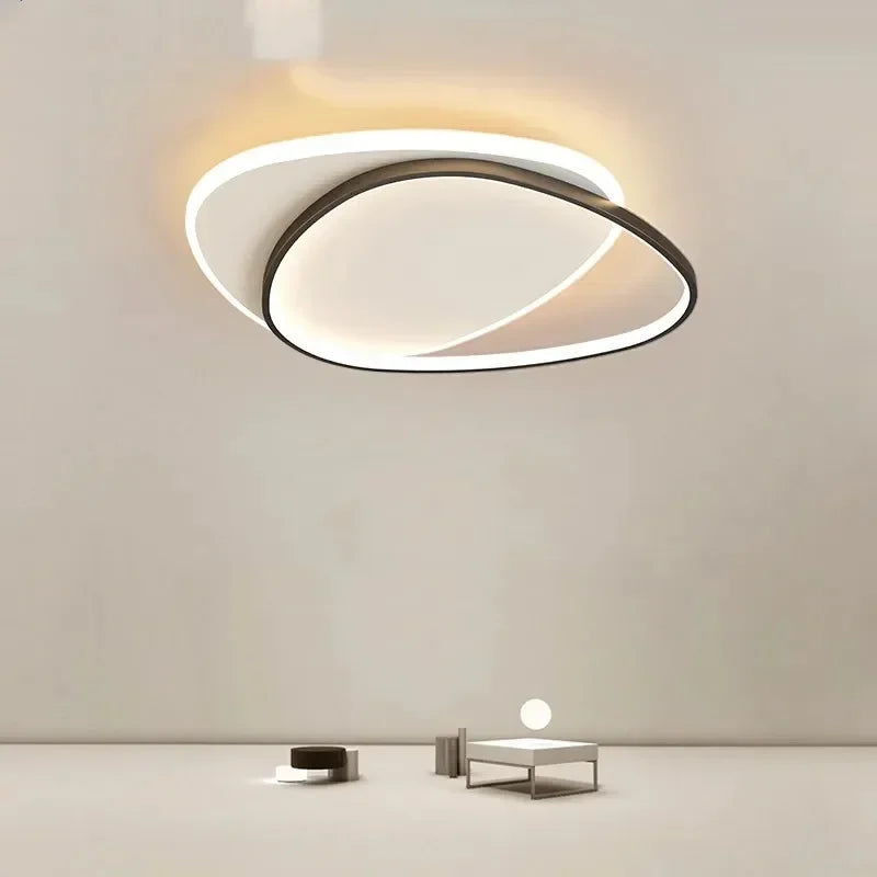 plafonnier moderne à leds pour décoration intérieure de maison