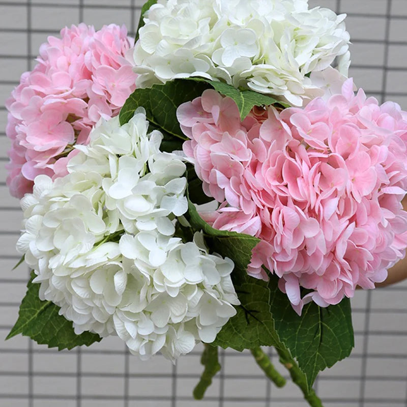 fleur d'hortensia artificielle pour décoration de mariage