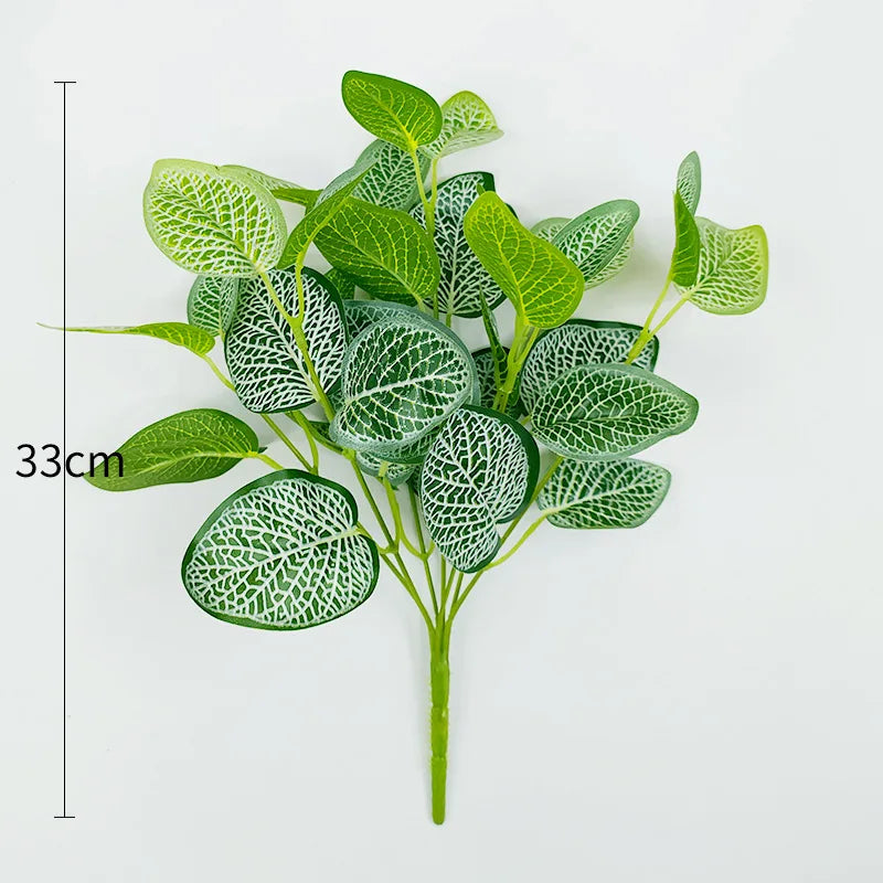 plantes artificielles en plastique pour décoration intérieure et bureau