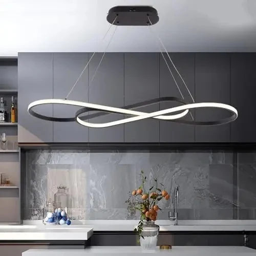 plafonnier led moderne avec télécommande pour éclairage intérieur