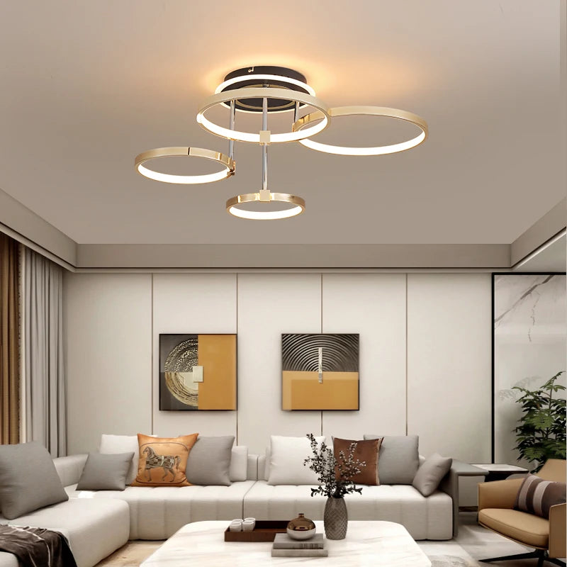 plafonnier led moderne design élégant pour intérieur lumineux