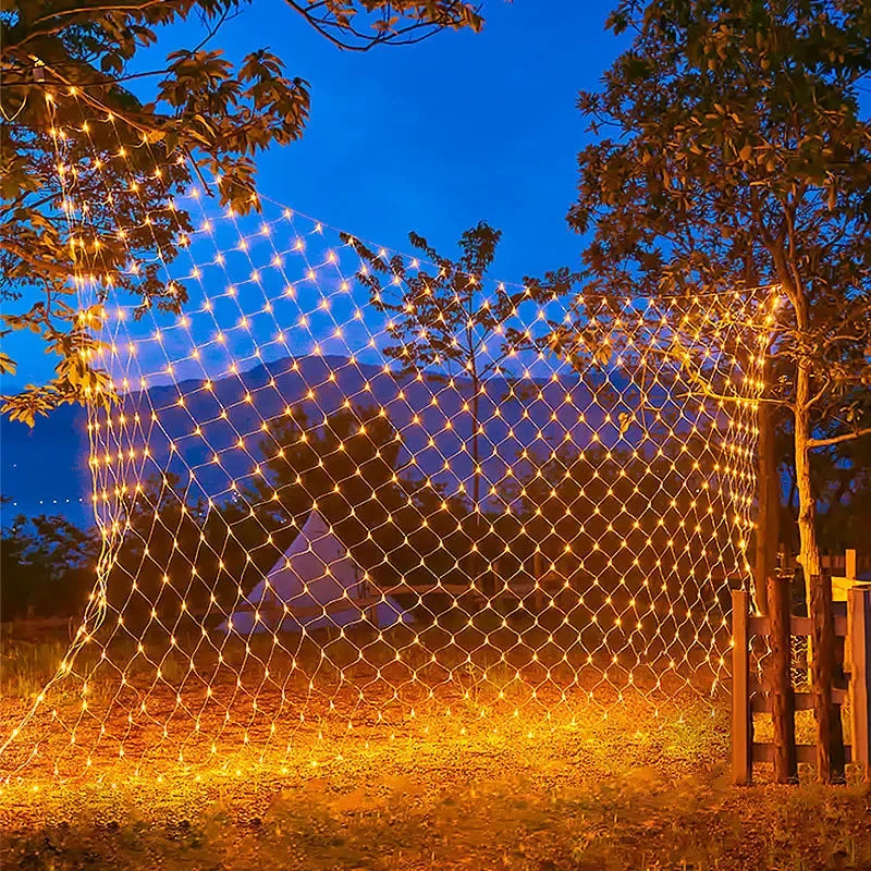 guirlande lumineuse de noël à led pour décorations festives et jardin