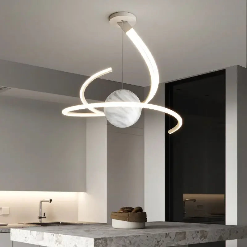 plafonnier led moderne créatif pour décoration intérieure