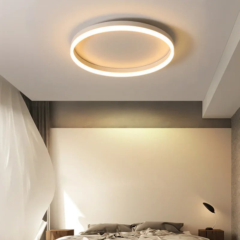 plafonnier moderne à leds pour décoration intérieure élégante et lumineuse