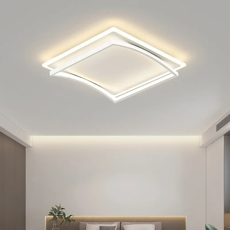 lustre moderne à leds pour intérieur de maison